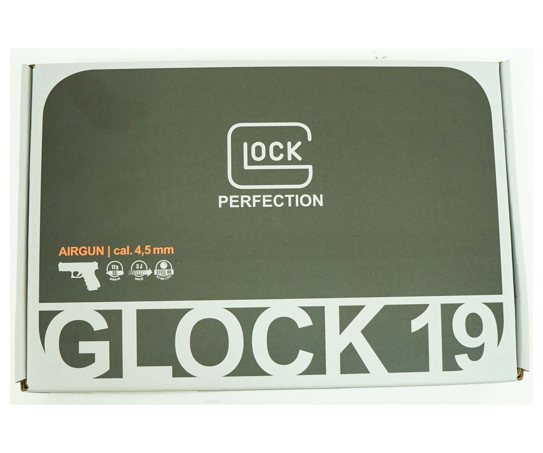 Пистолет пневматический Glock 19, к.4,5мм